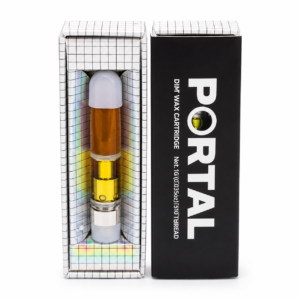 Portal model point five milliliter clear glass concentrate cartridge