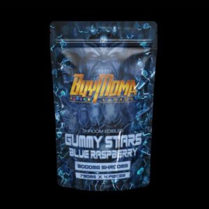 Buy Shroom Gummy Stars - Blue Raspberry - 3000MG
